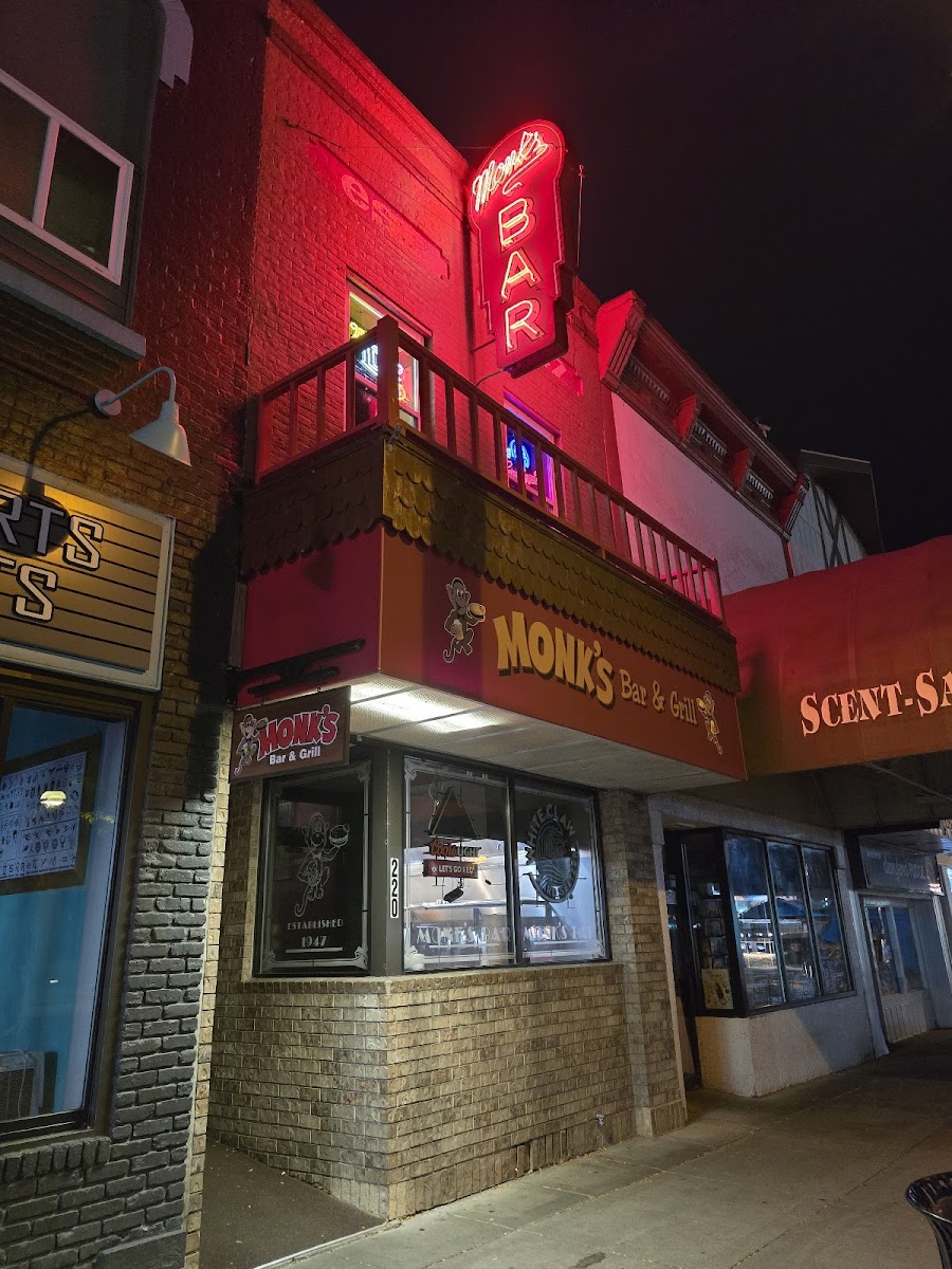 Monk's Bar & Grill logo