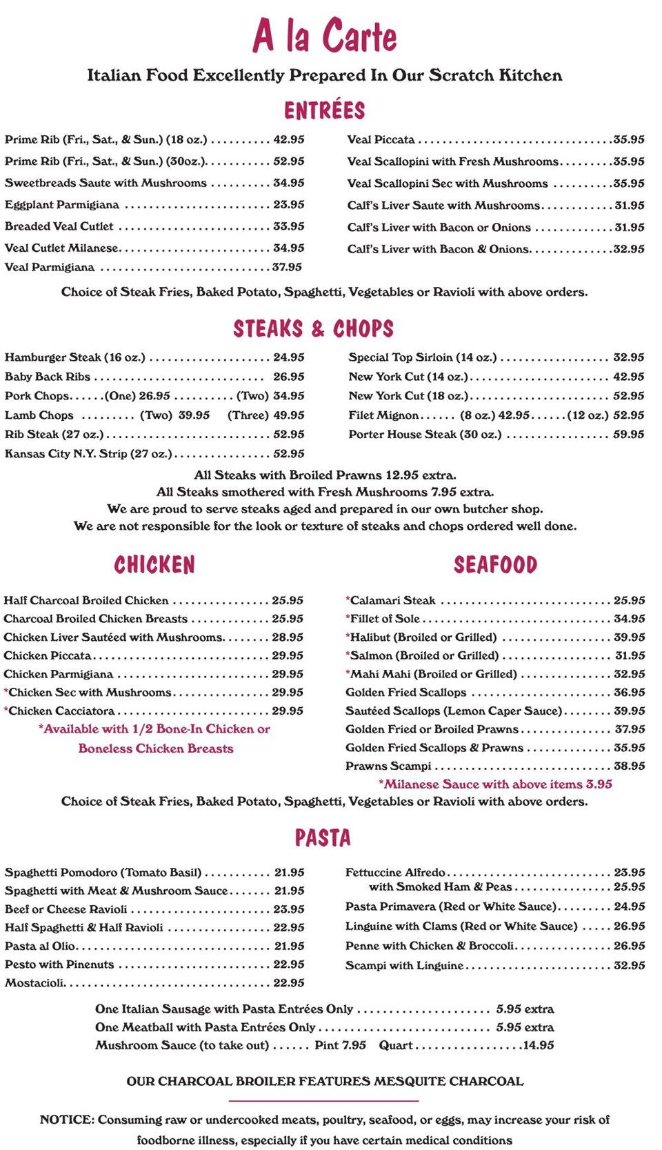 Original Joe's San Jose Original Joe's San Jose General Menu - American Menu in San Jose, CA