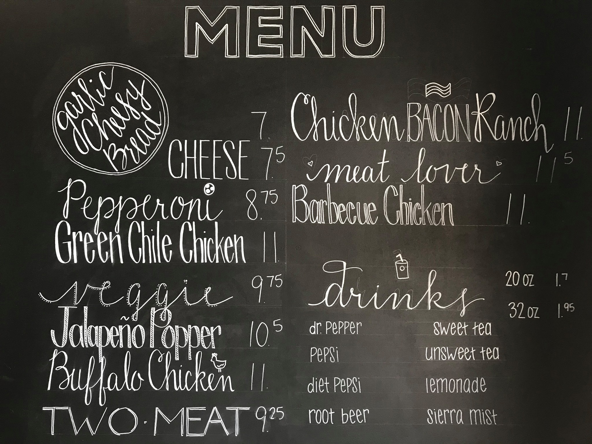 Red Stone Pizza Red Stone Pizza Food Truck Menu - Pizza Menu in Clovis, NM