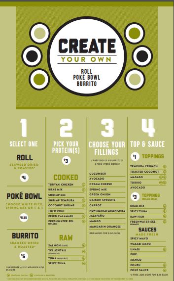 Sushi Freak Las Cruces Telshor Sushi Freak Las Cruces Telshor General Menu - Sushi Menu in Las Cruces, NM