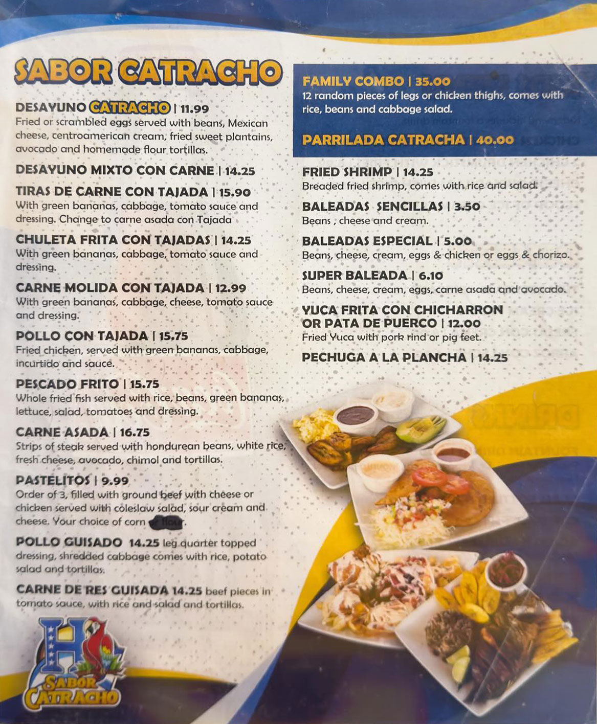 General Menu
