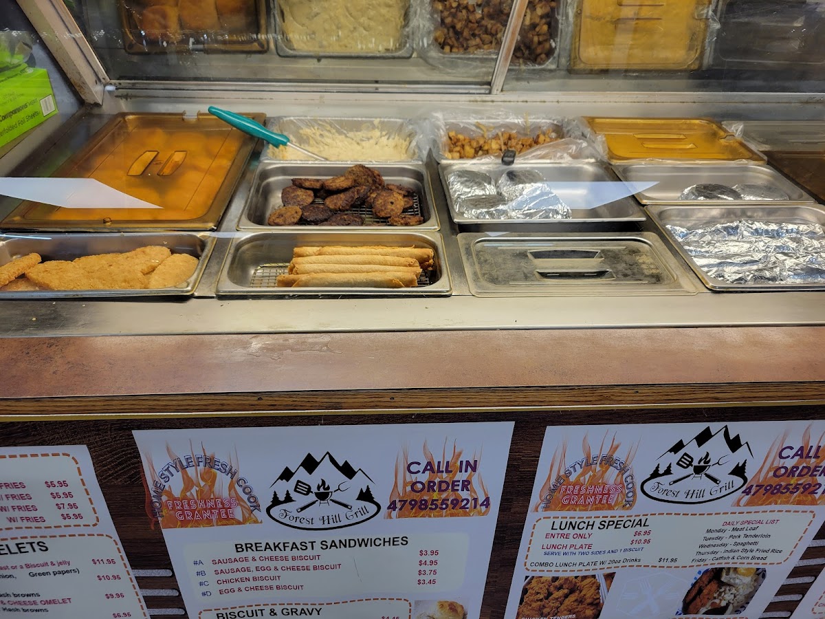 Forest Hill Grill Food Photo - Forest Hill Grill Restaurant in Bella Vista, AR