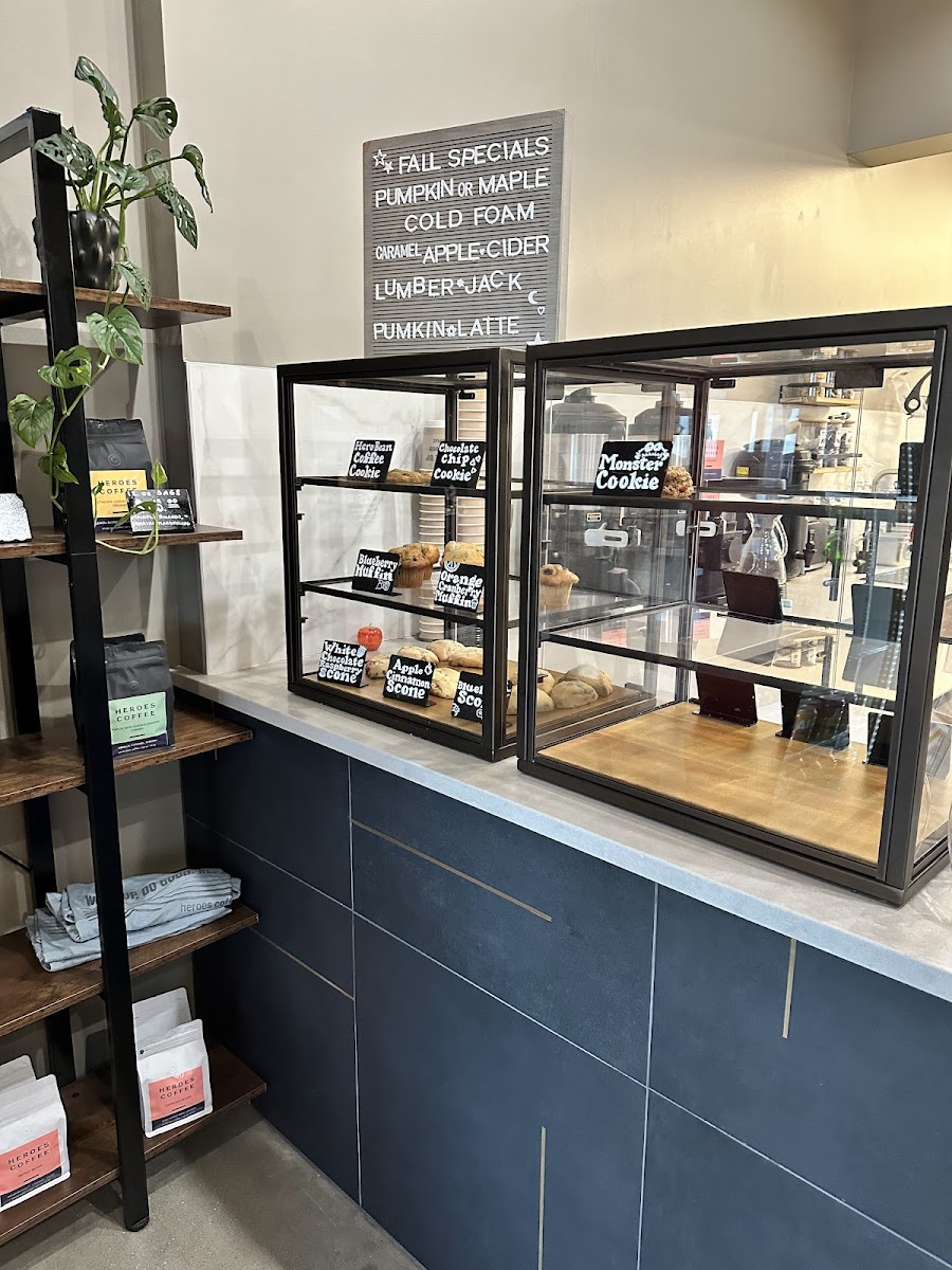 Heroes Coffee Interior Photo - Heroes Coffee Cafe in Rogers, AR