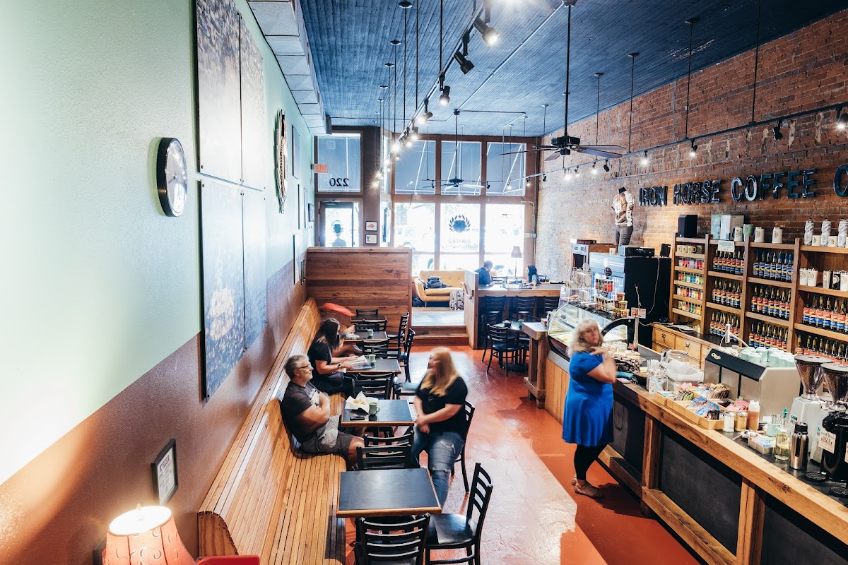 Iron Horse Coffee Company Interior Photo - Iron Horse Coffee Company Cafe in Rogers, AR